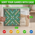 Load image into Gallery viewer, 5 Pack A3 Mesh Storage Bags with Zipper for Board Games Puzzles Mesh Bag with Zipper Plastic Mesh Zipper Pouch Document Bag   Large Zip Pouch   Board Game Storage Bags   Waterproof Zipper Pouch