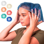 Load image into Gallery viewer, Disposable Hair Net for Men Women 21  Disposable Hair Net for Men Women 21 inch Pack of 100 Dark Blue Hair Covers for Nurses Polypropylene Bouffant Hair Nets with Stretch Band Disposable Hair Caps for Nurses and Chefs