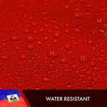 Load image into Gallery viewer, G128 5 PACK: Haiti Haitian Flag 3x5 Ft Double Sided Embroidered 210D Indoor/Outdoor, Brass Grommets, Heavy Duty Polyester