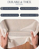 Load image into Gallery viewer, Non Slip Rug Pad Gripper 2x10 Ft Anti Skid Carpet Mat Provides Protection