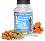 Load image into Gallery viewer, Clear Joint Support Glucosamine Chondroitin MSM Boswellia 90 Capsules