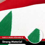 Load image into Gallery viewer, G128 2 Pack: Syria Syrian Flag  3x5 Ft  LiteWeave Pro Series Printed 150D Polyester  Country Flag, Indoor/Outdoor, Vibrant Colors, Brass Grommets, Thicker and More Durable Than 100D 75D Polyester