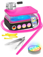Load image into Gallery viewer, Pink Hookah Set Premium Portable Hookah Set With Everything And Bag