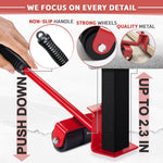 Load image into Gallery viewer, Furniture Moving Sliders Set Up to 220 lb Heavy Duty Moover Tool for Furnitures Non Scratching Design Smooth Glide Protects Floors Durable and Easy to Use for Home Office and Appliance Moving