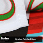 Load image into Gallery viewer, G128 Combo Pack: Garden Flag Stand Black 36x16 Inch &amp; Garden Flag Merry Christmas Penguin with Candy Cane 12x18 Inch