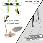 Load image into Gallery viewer, SIGONNA Eye Glasses String Holder Strap   Eyeglass Straps Cords for Men Women   Eyeglass Holders Around Neck   Sunglasses String Chain Lanyard Retainer   4 Pcs Green Purple
