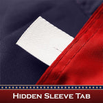 Load image into Gallery viewer, G128 5 Pack: Betsy Ross TeaStained Flag  1x1.5 Ft  ToughWeave Pro Series Pole Sleeve Embroidered 420D Polyester  Historical Flag, Embroidered Design, High Quality, NO Flagpole Included
