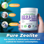 Load image into Gallery viewer, Sorbolit Zeolite Detox Powder   7.05oz Clinoptilolite Zeolite Powder Sorbolit  1 2 µm Zeolite Clinoptilolite Powder Supplement for Liver Detox   200 Days Supply