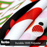 Load image into Gallery viewer, G128 Combo Pack: Garden Flag Stand Black 36x16 Inch &amp; Garden Flag Merry Christmas Penguin with Candy Cane 12x18 Inch