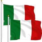 Load image into Gallery viewer, Italy Italian Flag 3x5 Ft 2Pack Printed Polyester By G128