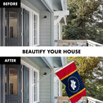 Load image into Gallery viewer, G128 Combo Pack: 6 Ft Tangle Free Aluminum Spinning Flagpole (Silver) &amp; Mississippi 2020 MS State Flag 3x5 Ft, ToughWeave Series Embroidered 300D Polyester  Pole with Flag Included