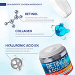 Load image into Gallery viewer, Retinol Cream for Face   Collagen and Retinol Moisturizer with Hyaluronic Acid