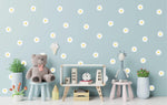 Load image into Gallery viewer, Daisy Flower Wall Decals Peel and Stick Vinyl Flower Decals for Walls Room 36pcs