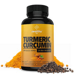 Load image into Gallery viewer, Turmeric Supplement Mood Mobility and Joint Support Supplement 1000 Mg 120 Pills