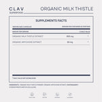 Load image into Gallery viewer, Organic Milk Thistle Artichoke Extract Complex Rich in Silymarin Bitters Liver