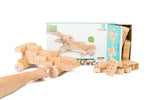 Load image into Gallery viewer, Ecobricks™ Plus Natural Education 78pcs