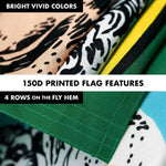 Load image into Gallery viewer, G128 Combo Pack: 6 Feet Tangle Free Spinning Flagpole (Black) Washington WS State Flag 3x5 ft Printed 150D Brass Grommets (Flag Included) Aluminum Flag Pole