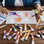 Load image into Gallery viewer, 12Pcs Drawing Stencils for Painting on Wood   Large Stencils for Painting on WoodCanvas Scrapbook Supplies Wall Art  Drawing Templates Animal Canvas