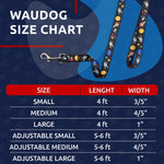 Load image into Gallery viewer, Nylon Dog Leash for Medium Dogs 4 Ft x 4/5 inch Wide NASA Design Heavy Duty