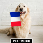 Load image into Gallery viewer, G128 12 Pack Handheld France French Stick Flags  12x18 In  Printed 150D Polyester, Country Flag, Solid Wooden Stick, Spear Gold Tip