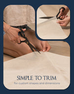 Load image into Gallery viewer, Non Slip Rug Pad Gripper 2x3 Ft Anti Skid Carpet Mat Provides Protection