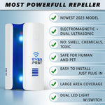Load image into Gallery viewer, Ultrasonic Pest Repeller Plug in Electronic Insect Control Up to 1800 sq ft