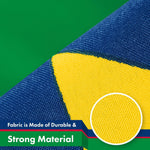 Load image into Gallery viewer, G128 5 Pack: Namibia Namibian Flag  3x5 Ft  LiteWeave Pro Series Printed 150D Polyester  Country Flag, Indoor/Outdoor, Vibrant Colors, Brass Grommets, Thicker and More Durable Than 100D 75D Poly