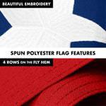Load image into Gallery viewer, G128 Combo Pack: 6 Ft Tangle Free Spinning Flagpole (Black) &amp; Tennessee Flag 3x5 Ft Embroidered 220GSM Spun Polyester, Brass Grommets (Flag Included) Aluminum Flag Pole