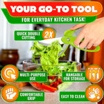 Load image into Gallery viewer, Salad Scissors for Chopped Salad Tool Vegetable Scissors Food Cutter Salad Chopper Scissors Salad Cutter Chopper Lettuce Shredder Lettuce Chopper for Chopped Salad Chopper Tool