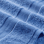 Load image into Gallery viewer, Light Blue Washcloths Set 12 Pack for Body Face Towel 12x12 Inch Cotton Wash Cloths Bulk  Spa Fingertip Wash Clothes Soft Absorbent Gym Towels
