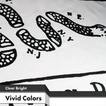 Load image into Gallery viewer, Join, or Die White Flag 3x5 Ft 10Pack Printed 150D Polyester By G128