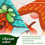 Load image into Gallery viewer, G128 Garden Flag Set Holiday Gnomes 12x18 10 pieces Blockout Fabric