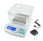 Load image into Gallery viewer, Ounce and Gram Scale 0.01g Accuracy Electronic Balance Digital Scale Digital Balance Lab Balance 600g – Windshield USB Charger AC DC Adapter Included