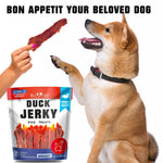 Load image into Gallery viewer, Dog Treats Duck Jerky 1.5 LB – Dog Food &amp; High Protein Chews for Large, Medium &amp; Small Breeds – Natural Healthy Training Strips &amp; Snacks – Human Grade Real Meat – Grain Free, Rawhide Free, Bulk Pack