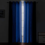 Load image into Gallery viewer, 2 Pack Blackout Curtains for Bedroom with Grommet 42x84 inch Navy Blue