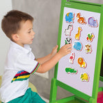 Load image into Gallery viewer, 27 Fridge Magnets for Toddlers 13 years  Zoo Animals Foam Magnets for Kids