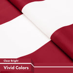 Load image into Gallery viewer, G128 3 Pack: Latvia Latvian Flag  3x5 Ft  LiteWeave Pro Series Printed 150D Polyester  Country Flag, Indoor/Outdoor, Vibrant Colors, Brass Grommets, Thicker and More Durable Than 100D 75D Polyester