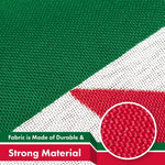 Load image into Gallery viewer, G128 5 Pack: Algeria Algerian Flag  3x5 Ft  LiteWeave Pro Series Printed 150D Polyester  Country Flag, Indoor/Outdoor, Vibrant Colors, Brass Grommets, Thicker and More Durable Than 100D 75D Poly