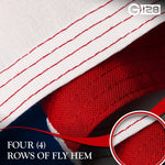 Load image into Gallery viewer, G128 3 Pack: Puerto Rico Puerto Rican Flag  4x6 Ft  StormFlyer Series Embroidered 220GSM Spun Polyester  Embroidered Design, Indoor/Outdoor, Brass Grommets, Heavy Duty, All Weather