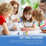 Load image into Gallery viewer, Conversation Cards for Kids Age 9 12 Communication Cards to Build Confidence &amp; Emotional Intelligence Family Conversations Game for Kids and Adults Therapy Tool Easter Basket Stuffer