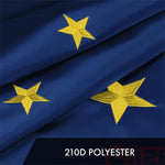 Load image into Gallery viewer, Alaska AK State Flag 3x5 Ft 3Pack Embroidered Polyester By G128