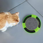 Load image into Gallery viewer, Interactive Cat Toys for Indoor Cats Green Spinning 360 Degrees Moving Mouse Pad