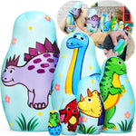 Load image into Gallery viewer, Stacking Dinosaur Nesting Dolls Set 6 pcs Dinosaur Decor for Dinosaur Lovers