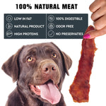Load image into Gallery viewer, Dog Treats Duck Jerky 1.5 LB – Dog Food &amp; High Protein Chews for Large, Medium &amp; Small Breeds – Natural Healthy Training Strips &amp; Snacks – Human Grade Real Meat – Grain Free, Rawhide Free, Bulk Pack