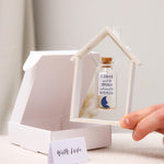 Load image into Gallery viewer, Anniversary Present for Her &amp; Him Valentines Day Romantic Gift to Boyfriend Girlfriend Message I Love You Gifts Wife Husband (Moon in Big Bottle I Love You In Wooden Frame)