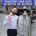 Load image into Gallery viewer, 4 Pcs Clear Garment Bags for Hanging Clothes – Dust Proof Suit Bags for Closet Storage (40 x24 x10 ) with Zipper Sides – Designed for Travel &amp; Organization Protects Clothes &amp; Keeps Them Ready to Wear