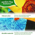 Load image into Gallery viewer, Combo Pack Garden Flag Stand Black 36 inx16 in Garden Flag Summer Decoration