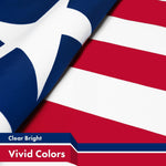 Load image into Gallery viewer, G128 2 Pack: Liberia Liberian Flag  3x5 Ft  LiteWeave Pro Series Printed 150D Polyester  Country Flag, Indoor/Outdoor, Vibrant Colors, Brass Grommets, Thicker and More Durable Than 100D 75D Poly
