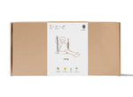 Load image into Gallery viewer, BABAI Wooden Swing with Black Cotton Rope for 3