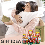 Load image into Gallery viewer, Russian Nesting Dolls Set of 7 pcs Matryoshka Doll in Belarussian Traditional